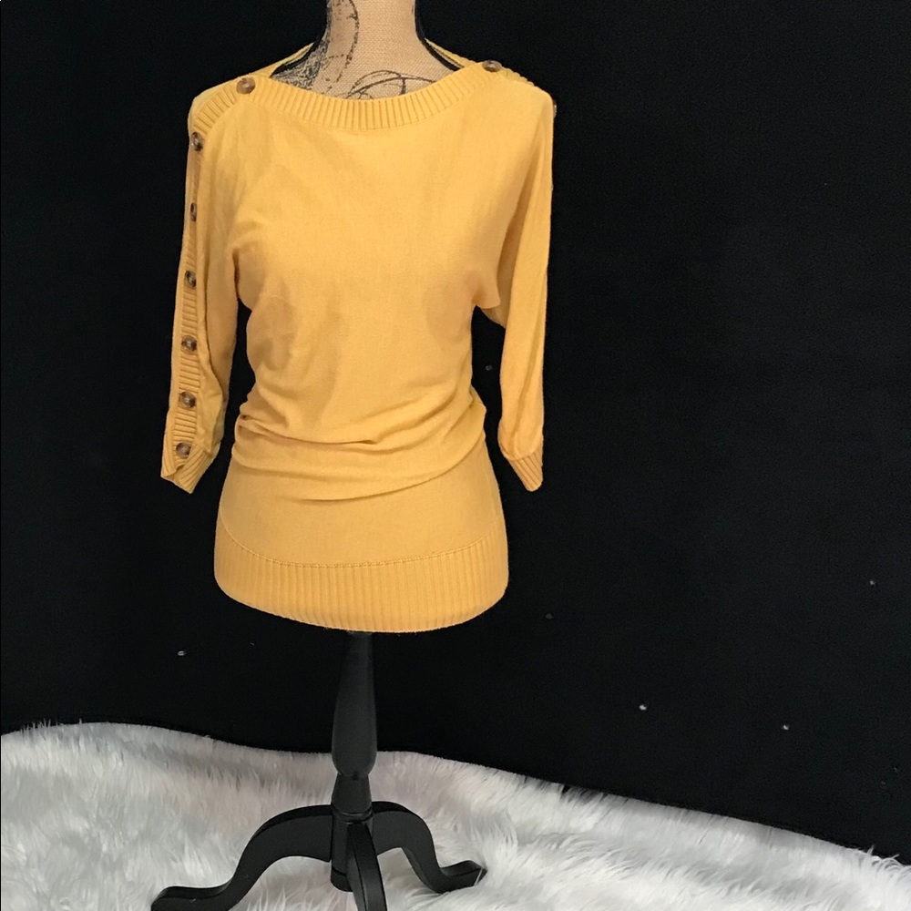The Limited Light Gold Sweater